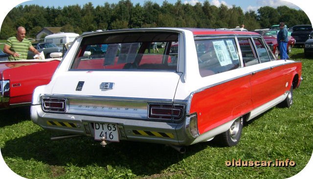 1966 Chrysler Newport Town & Country 4d 9p Wagon back